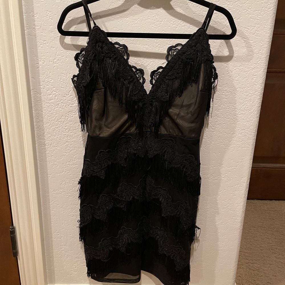 FashionNova Fringe Dress